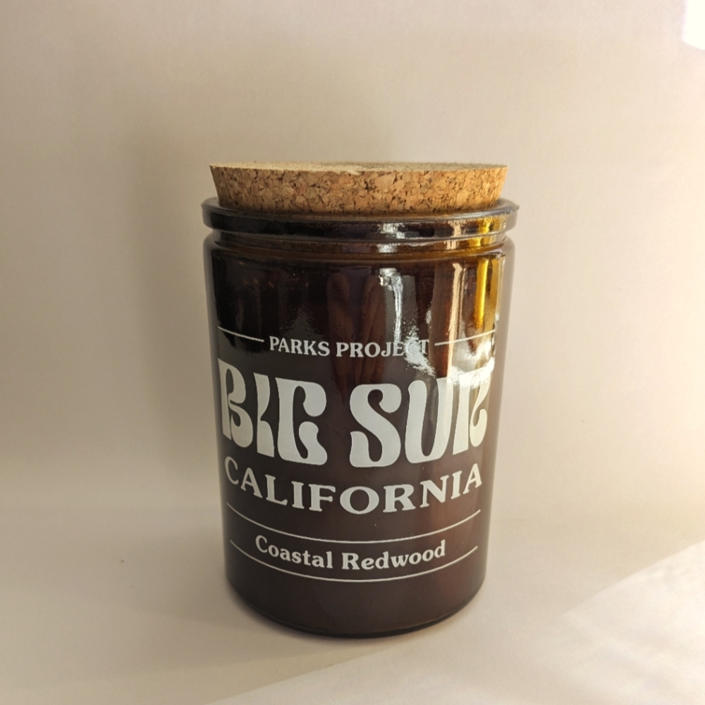 NEW PARKS PROJECT Big Sur Coastal Redwood Soy Candle